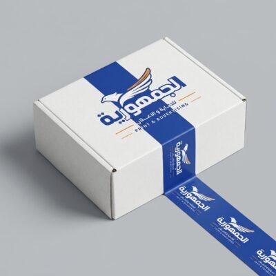 ستيكر كرتون الشحن