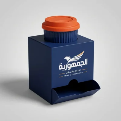 بوكس تقديم كوب قهوة وحلى